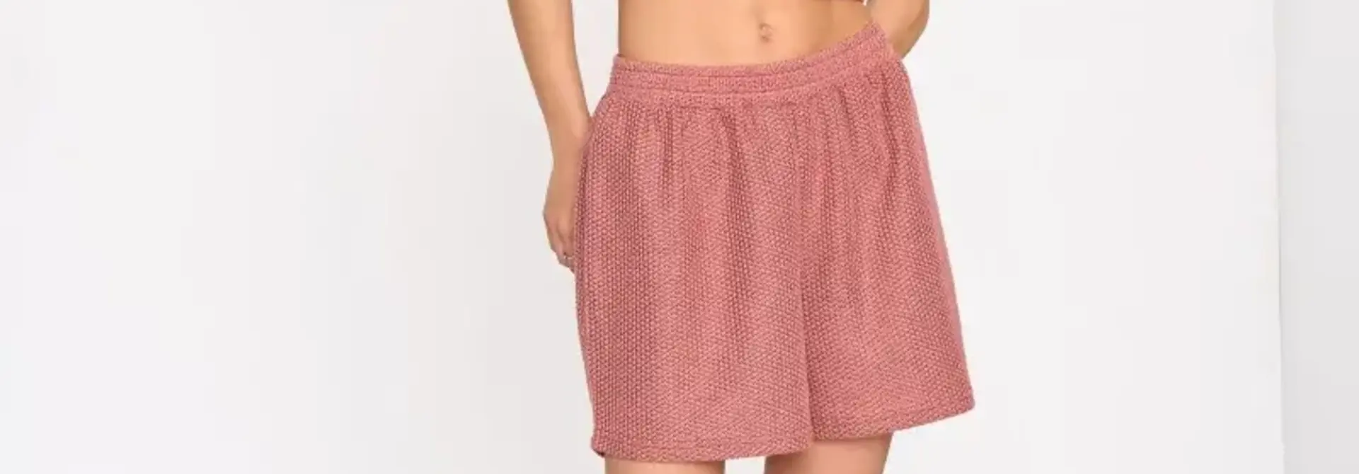 Dewi structured short Rust Terra