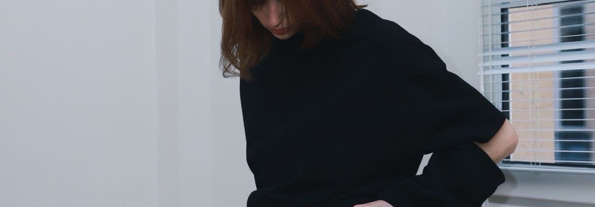 Mey cut-out sweater Black