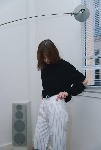 Mey cut-out sweater Black