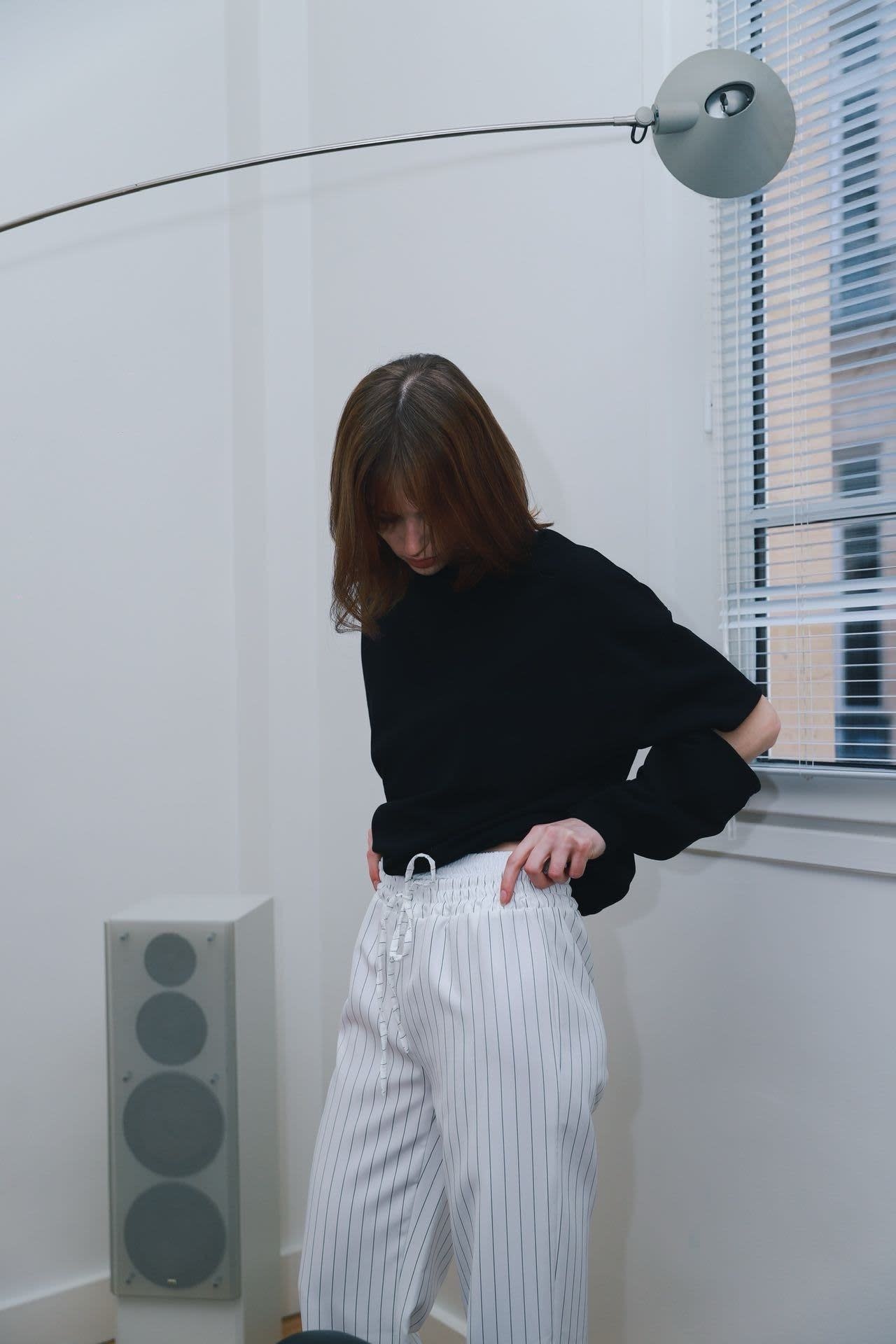 Mey cut-out sweater Black-1