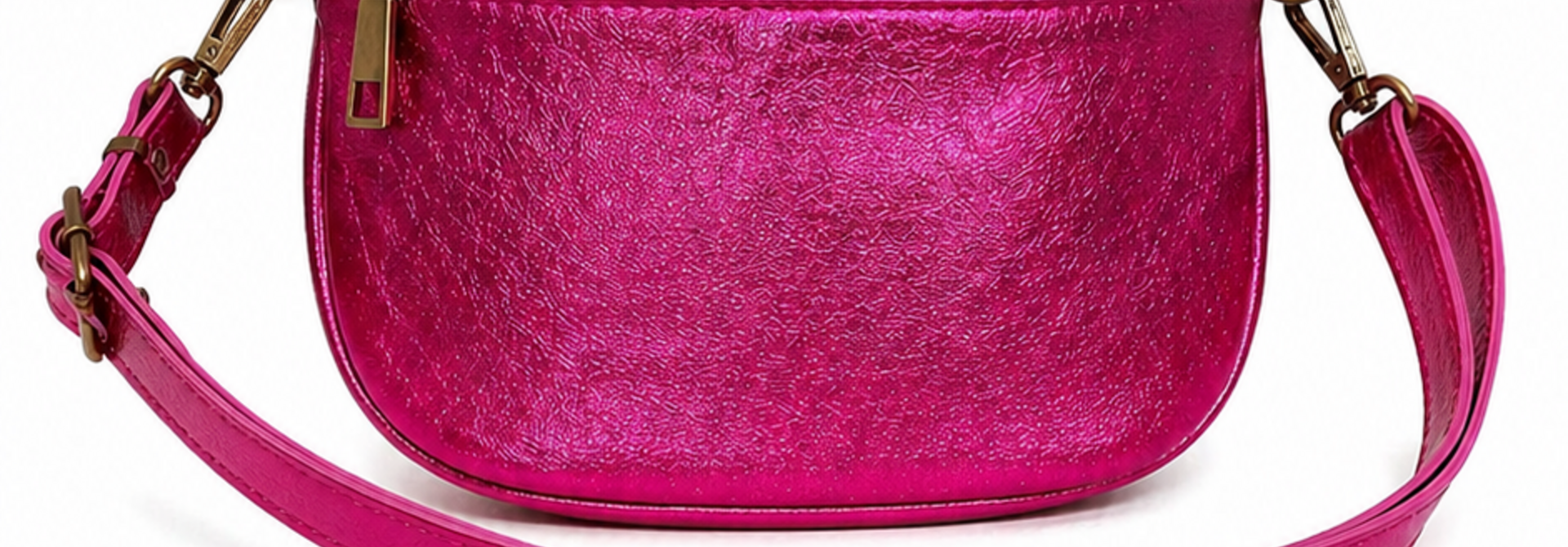 Mosh metalic bumbag Fushia