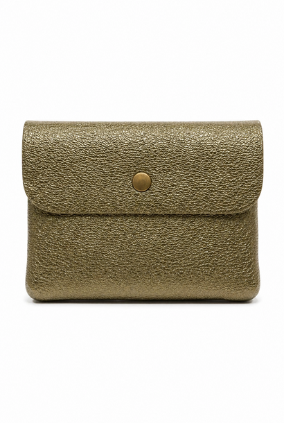 Jean metalic etui wallet Khaki Green