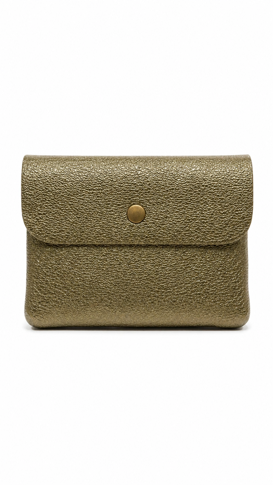 Jean metalic etui wallet Khaki Green-1