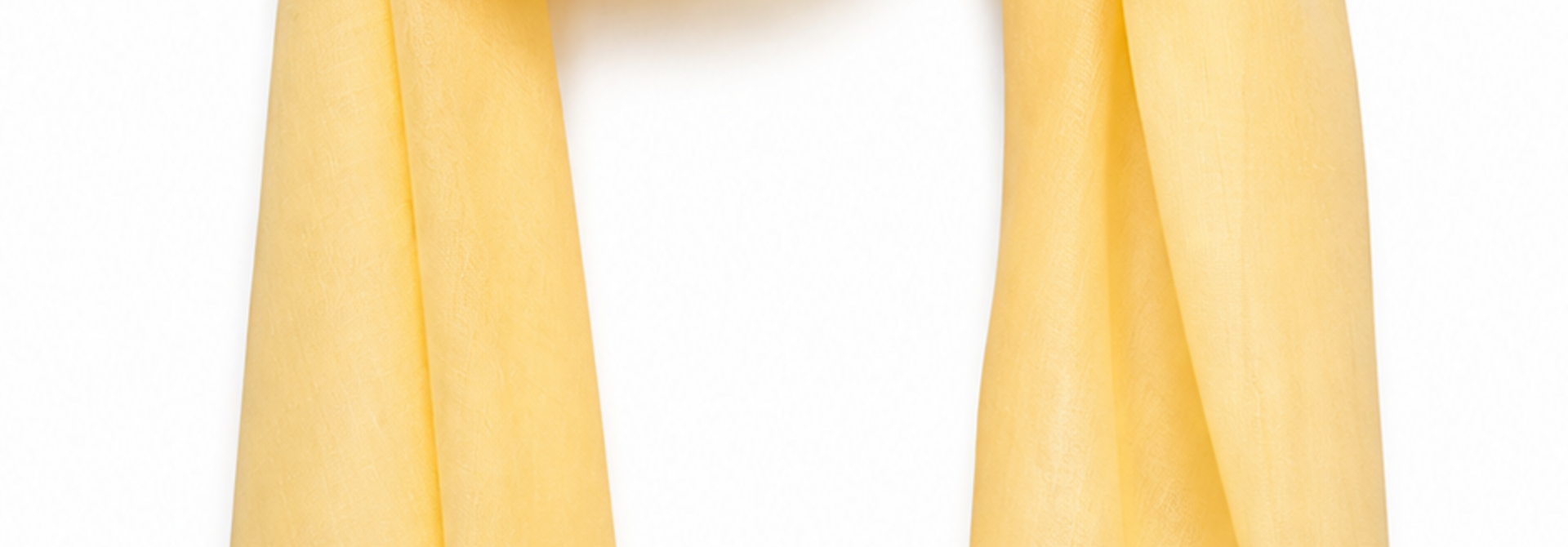 Dolly fine coton basic scarf 100x180 Banana Yellow