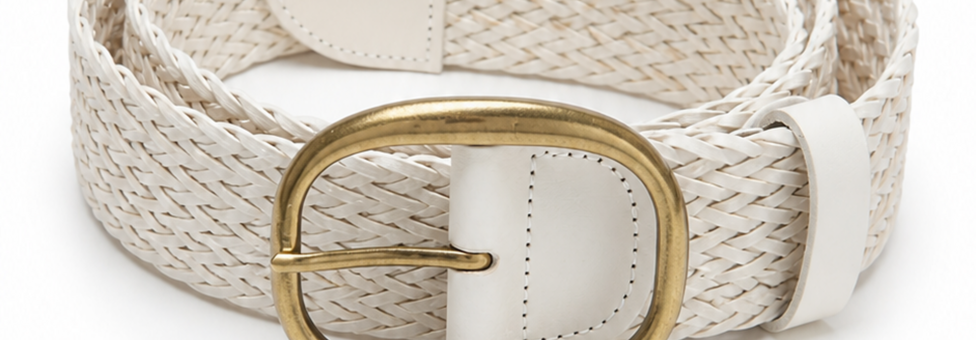 Vilja woven belt Cremé