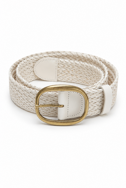 Vilja woven  belt Cremé