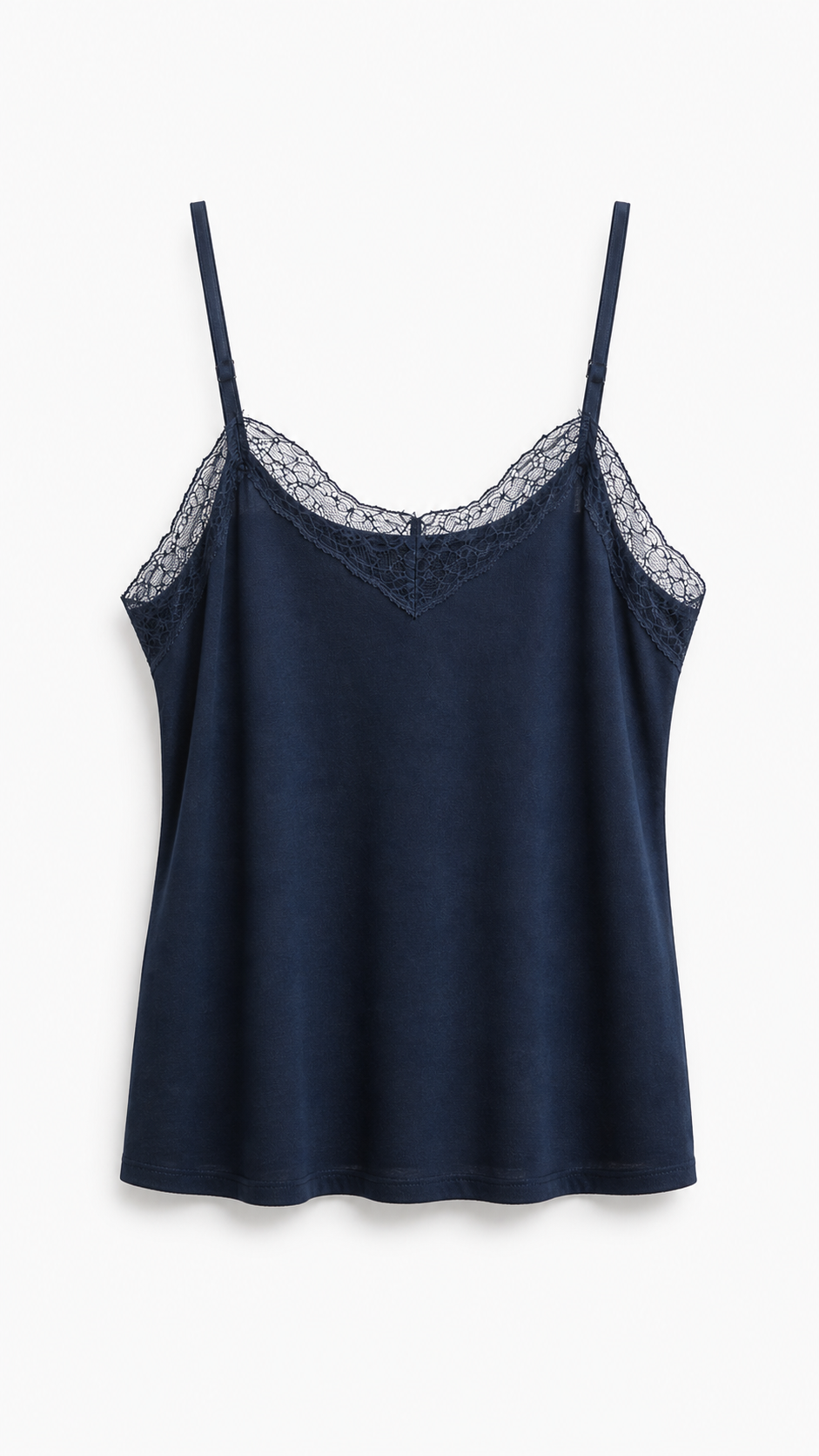 Julia stretch lace top Dark Denim-1