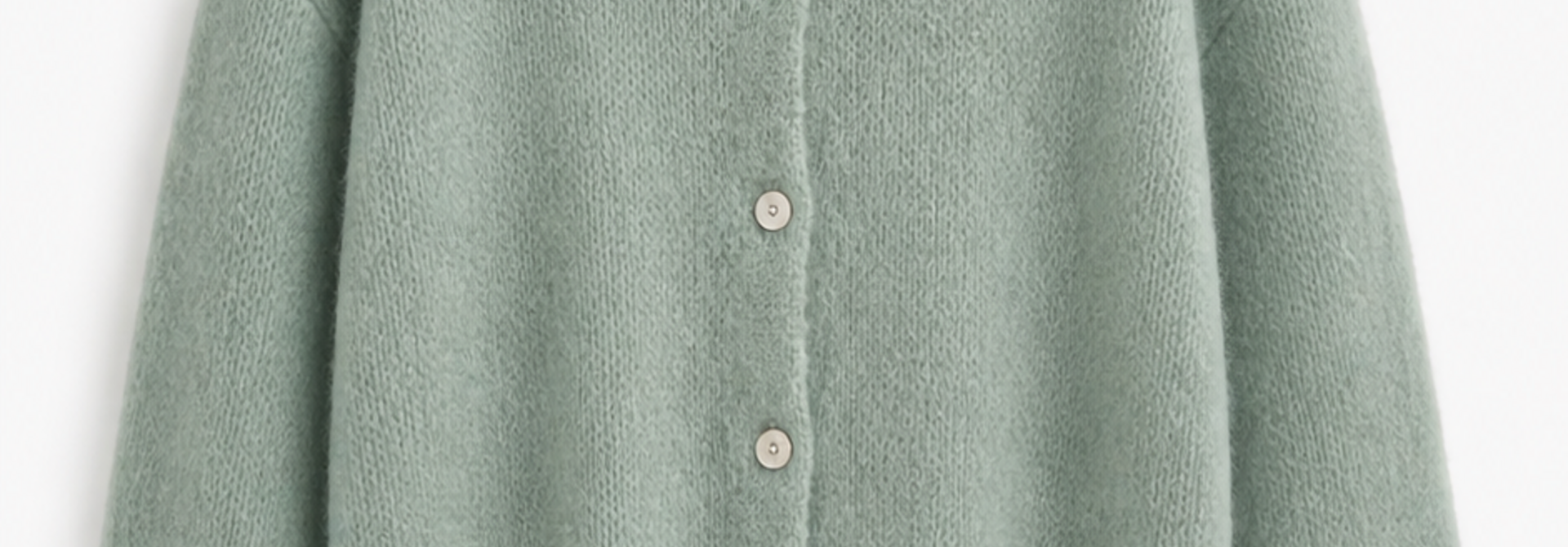Lydia baby alpaca cardigan Matcha Green