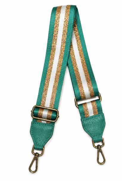 Todler stripped sholderstrap Vintage Green
