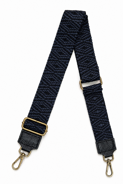 Nöba structured shoulderstrap Black