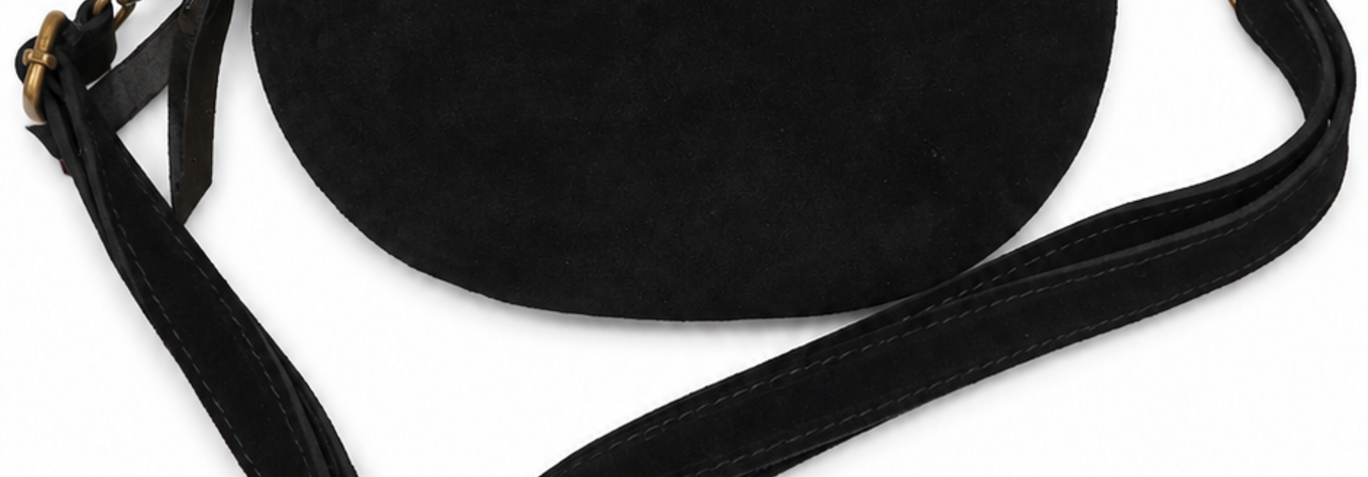 Bryna diam leather bum bag Black