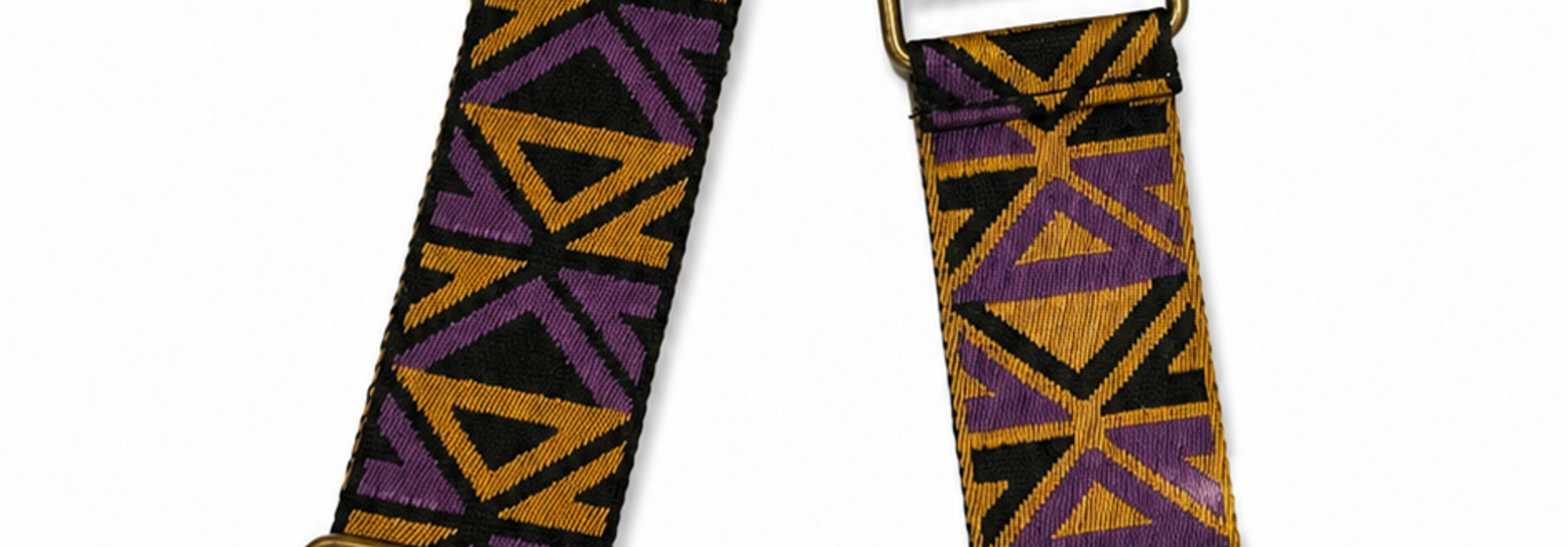 Liza geometric shoulderstrap Purple Black