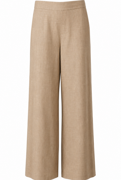 Paxan linen structured wide pant Beige