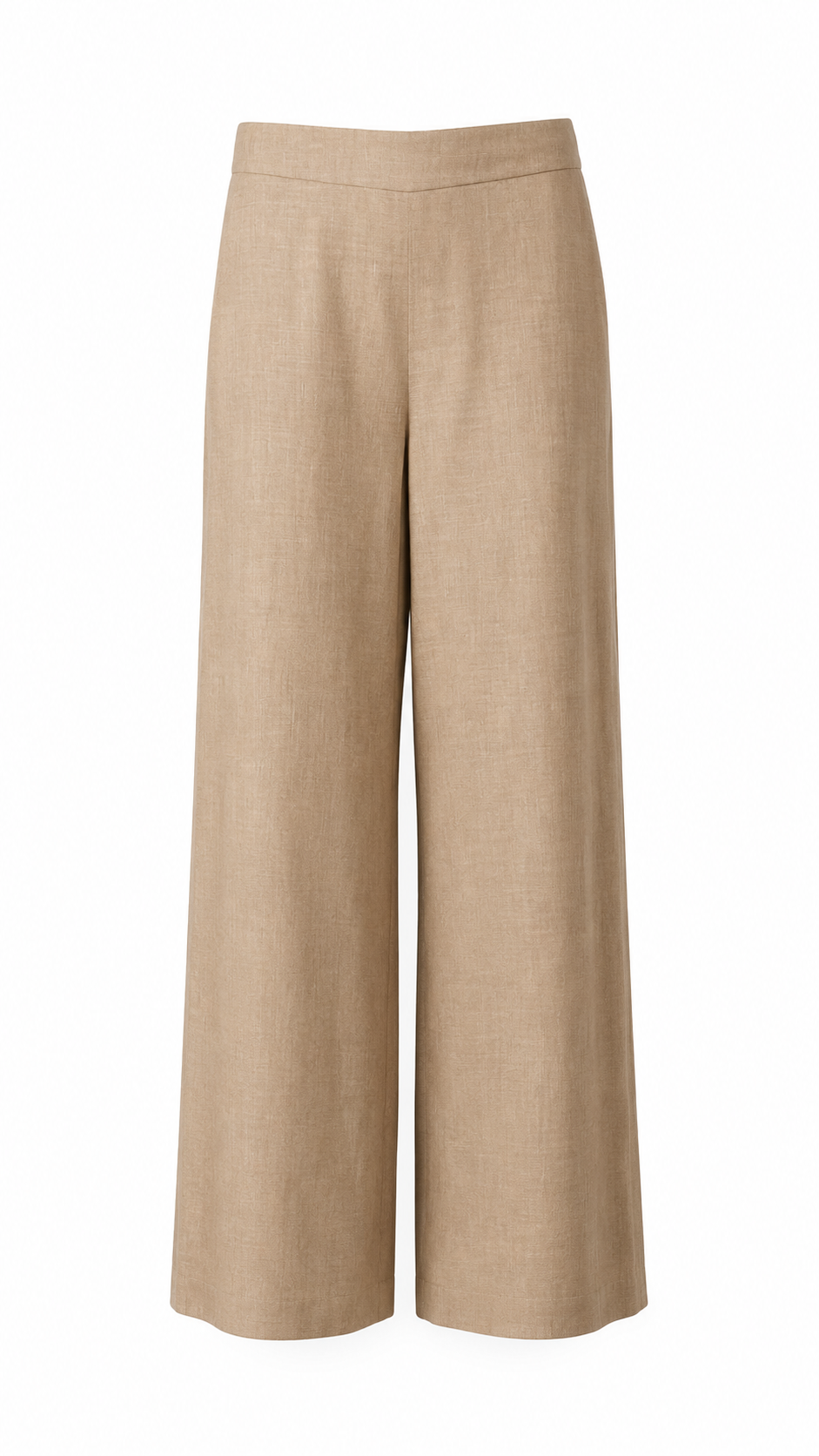 Paxan linen structured wide pant Beige-1