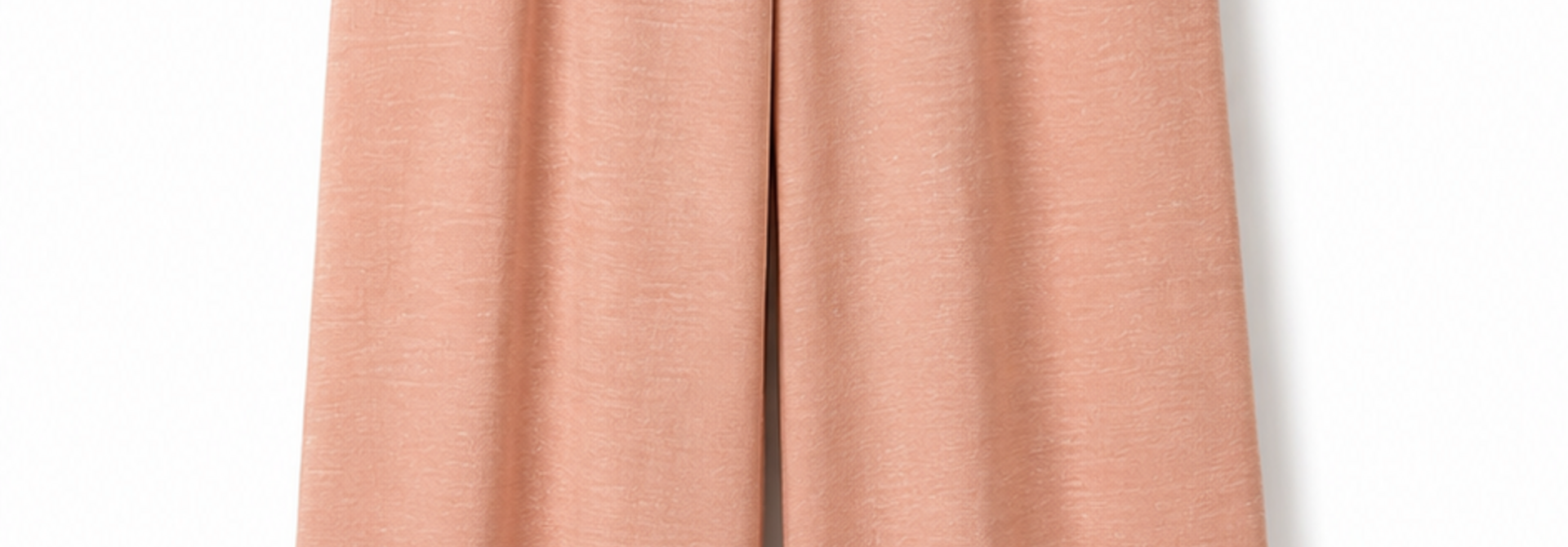 Pastel wide pant Peach Rosé