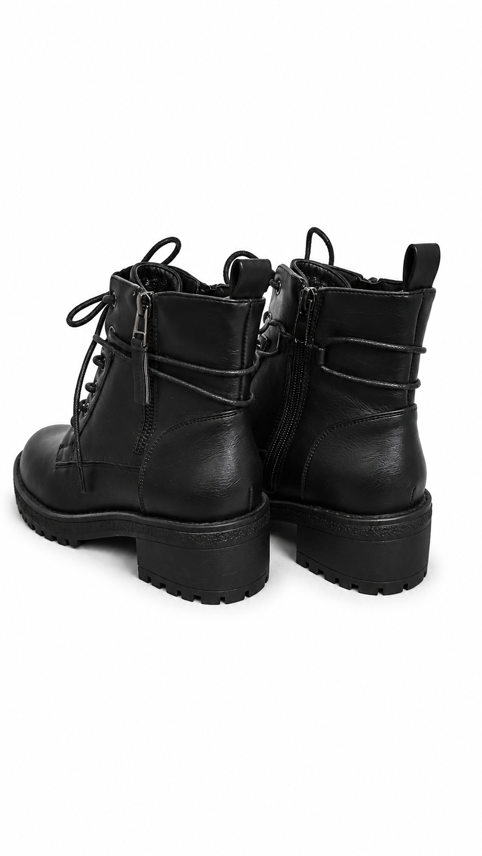 Jeff lace boots Black-2