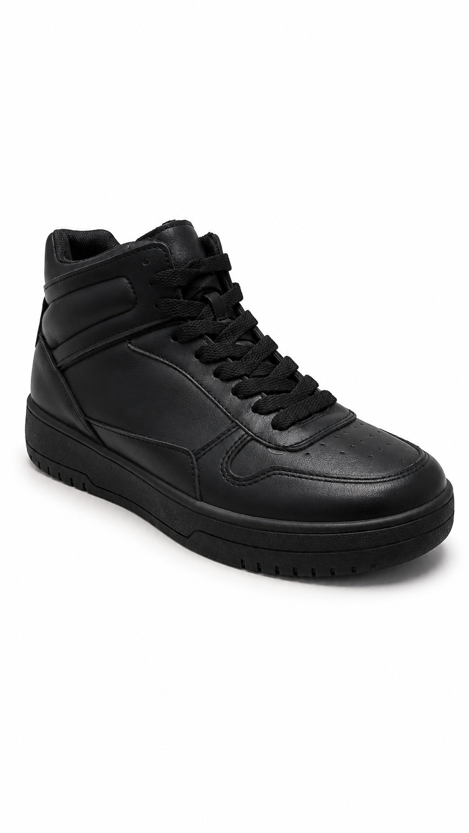 Sidney high basic sneakers Black-1