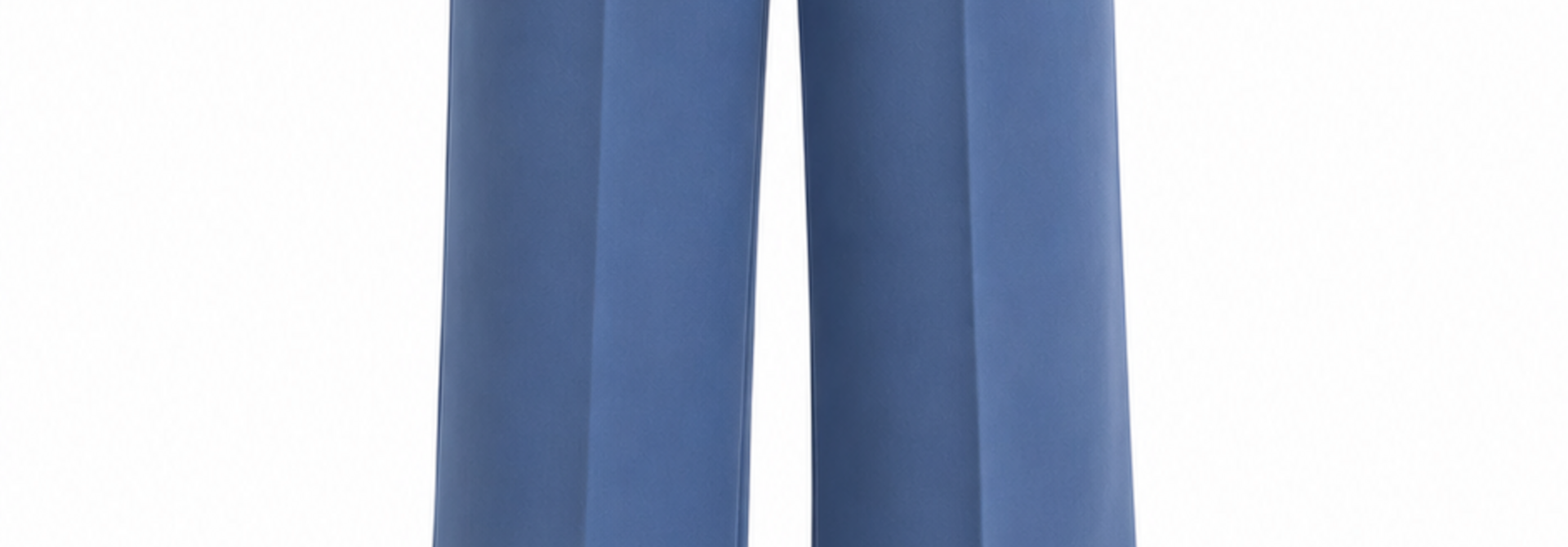 Parconi classic stretch wide pant Denim Blue