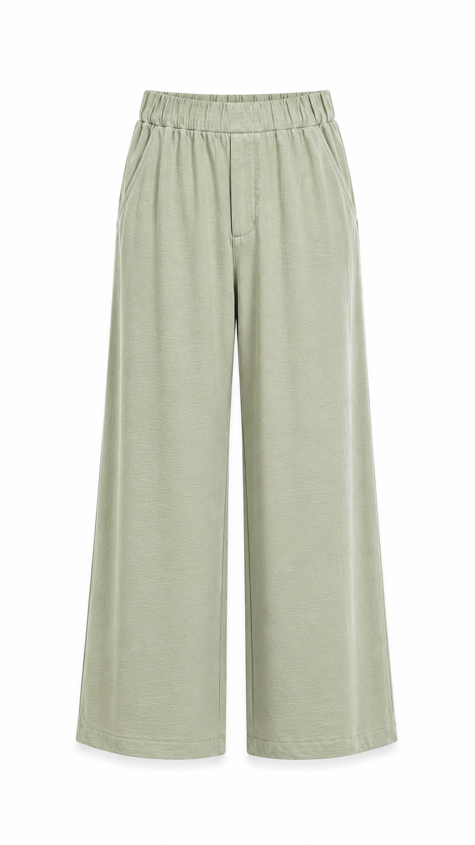 Pastel wide pant Matcha Green-2
