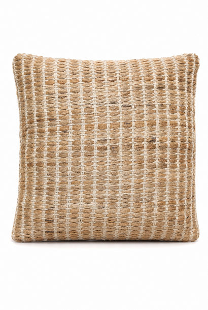 Evita cord cushion 45 x 45 with inner cushion Naturel