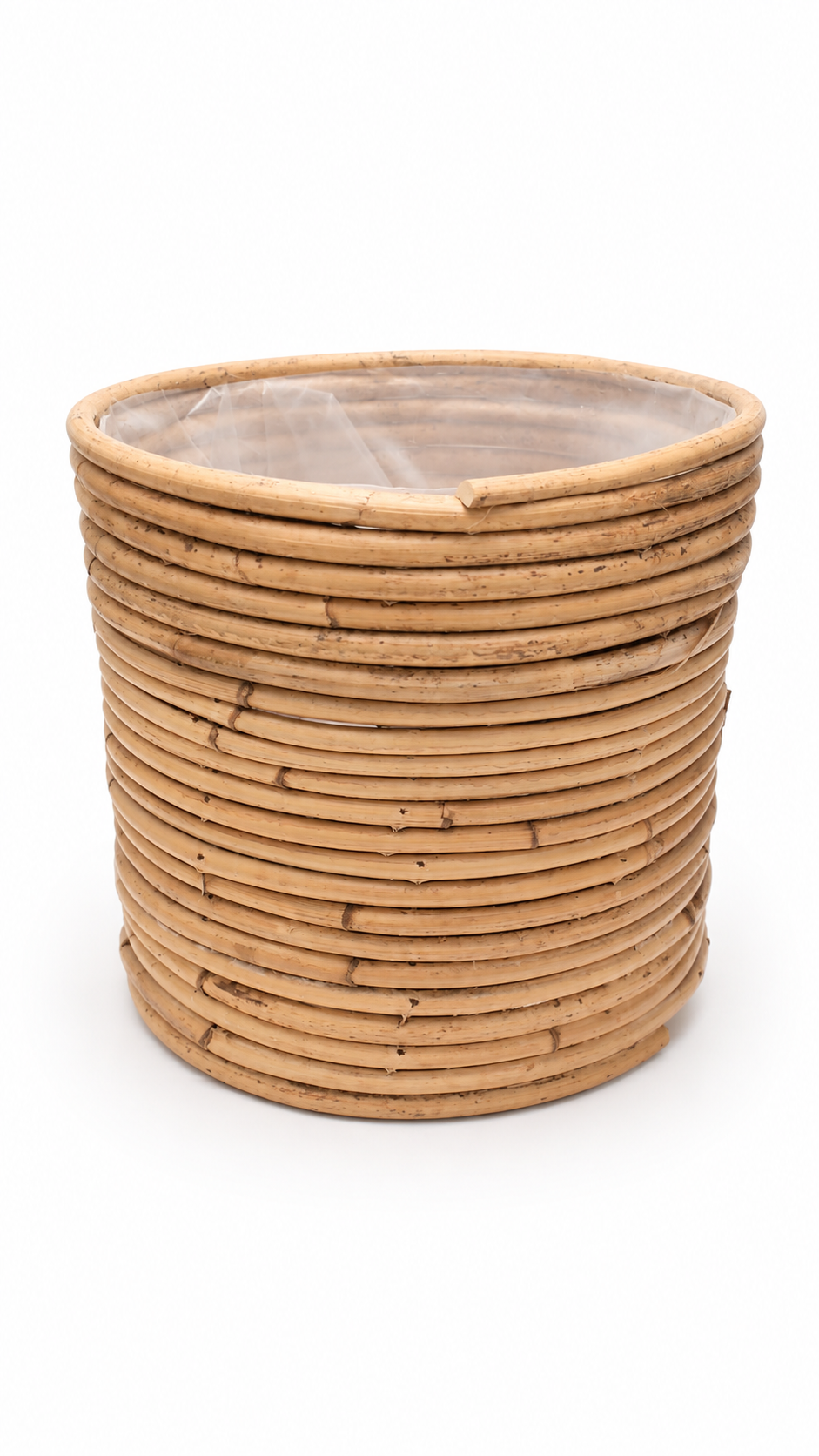 Colin cilinder (19cm) pottery rotan Naturel-1