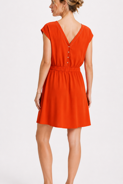 Lorena dress Orange