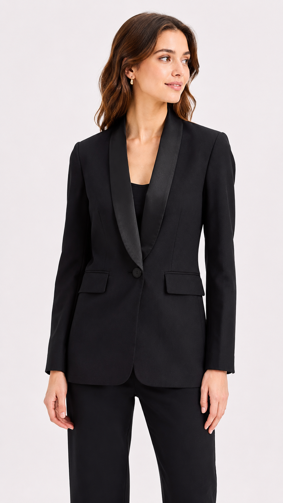 Bodina smoking blazer Black-1