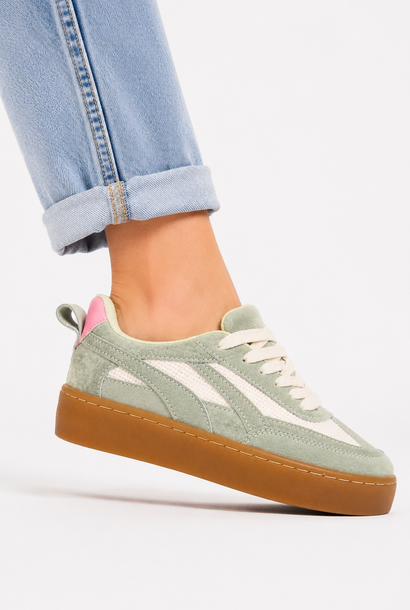Houston sneakers Matcha Green