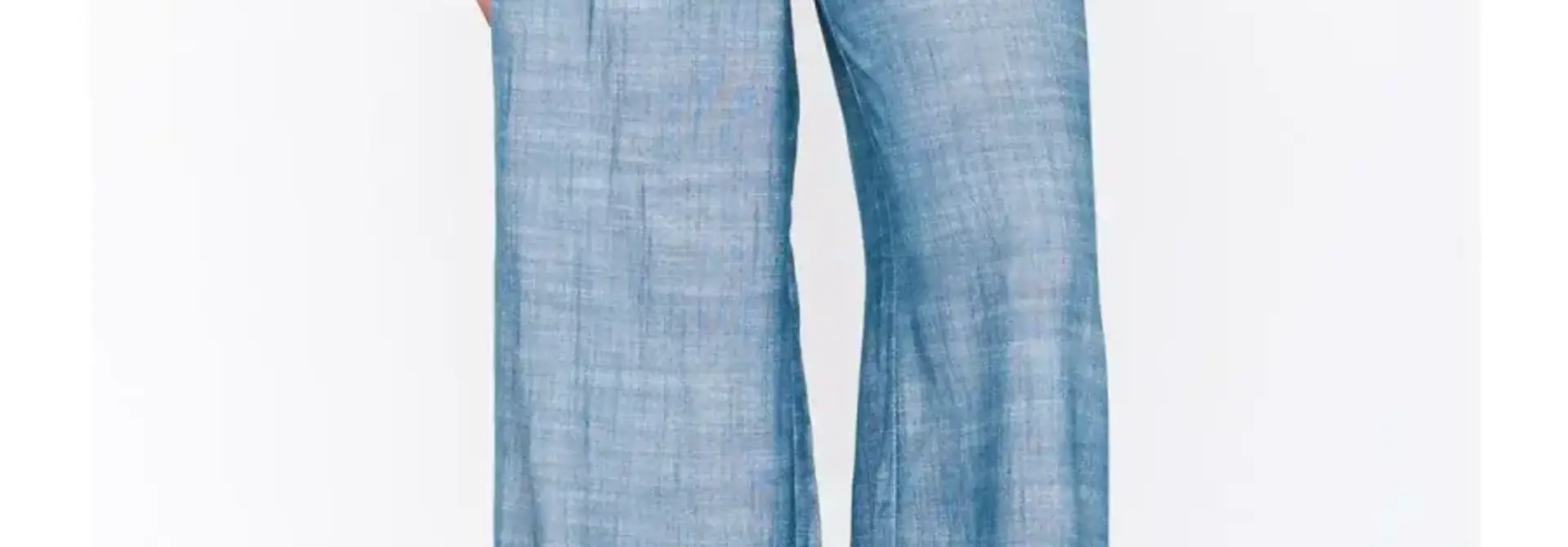 Nina wide pant Blue