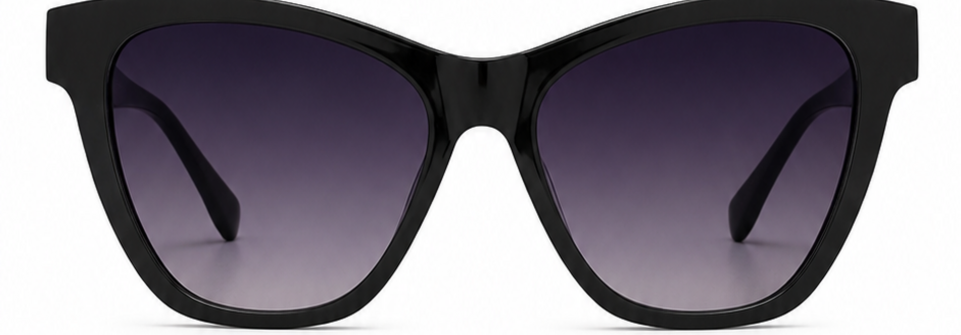 Jimmy statement cat-eye sunglasses Black