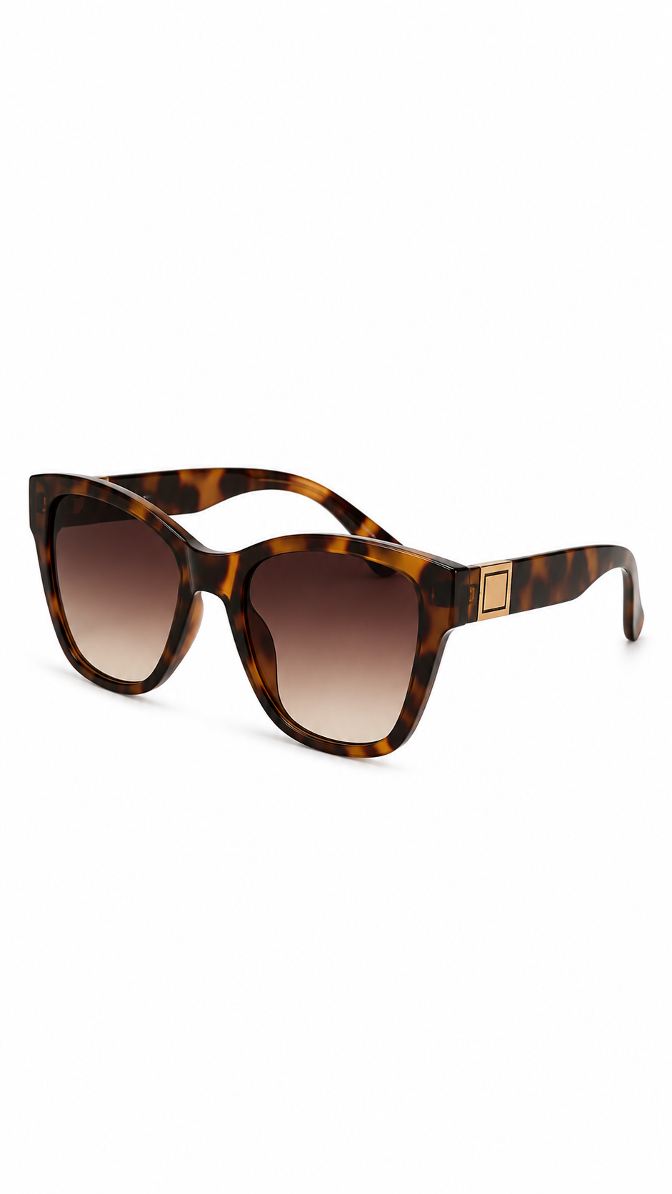 Jimmy statement cat-eye sunglasses Havana-2
