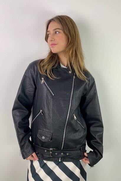 Thorra vegan leather bikerjacket