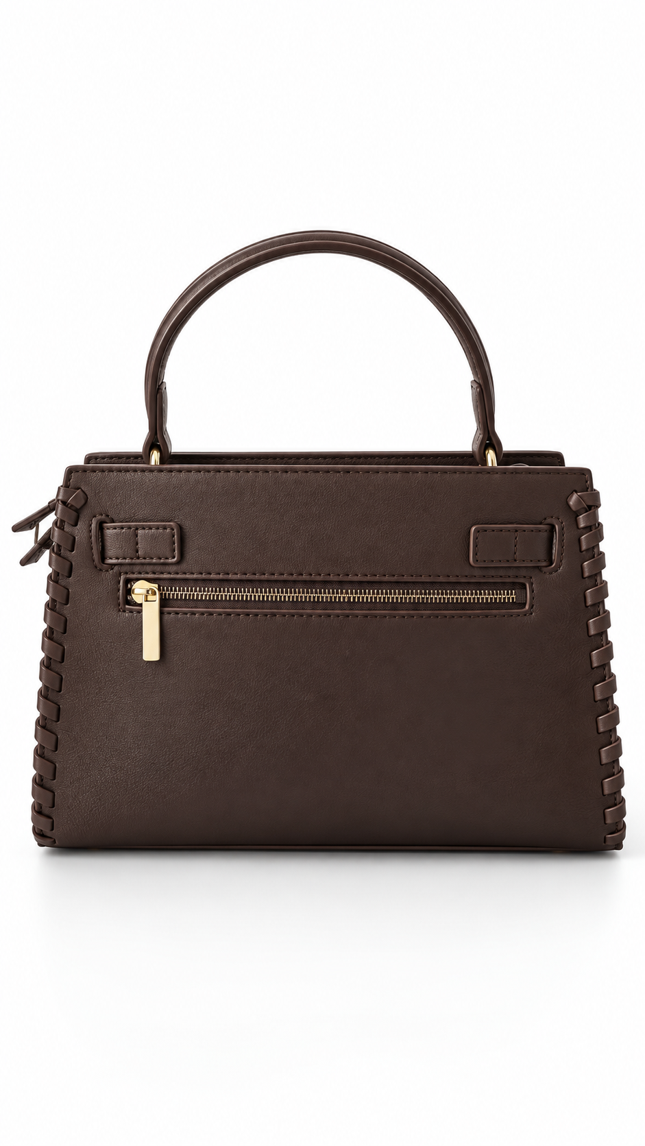 Burch suede fringes handbag Brown-2