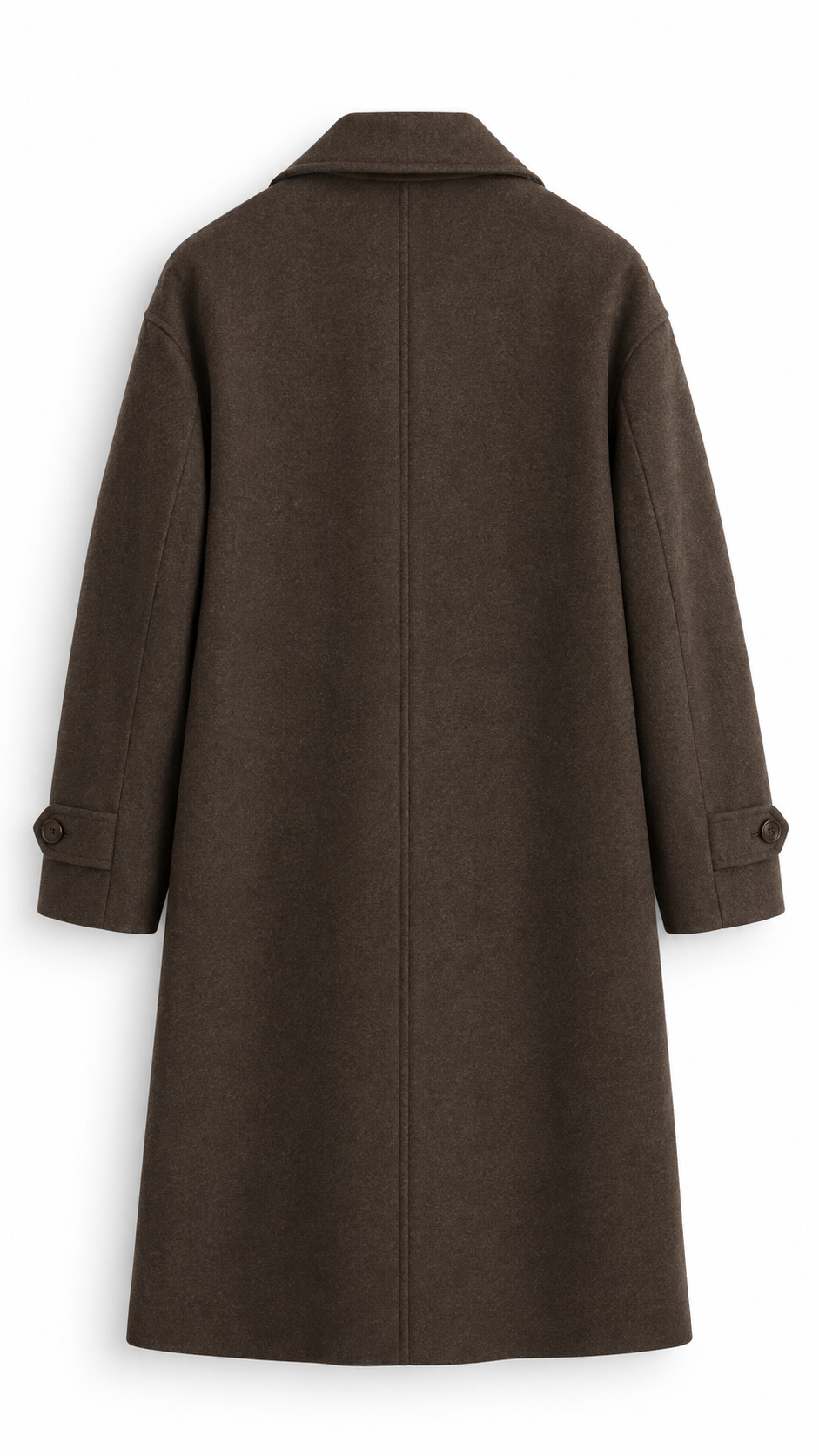 Laurent classic coat Coffee Brown-4