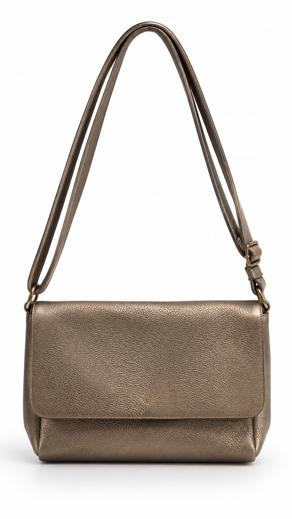 Tamiz shoulderbag Taupe Metalic-1