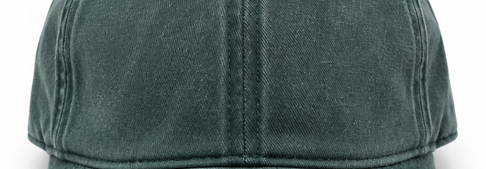 Cole plain washed cap Pine Green