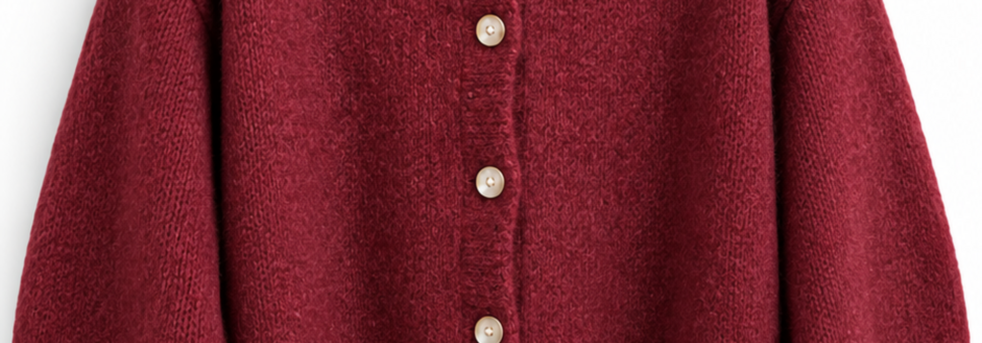 Alisé knit cardigan Burgundy