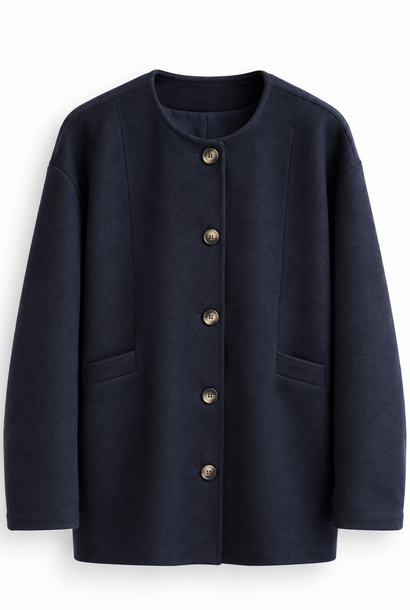 Jacquelin coat Navy