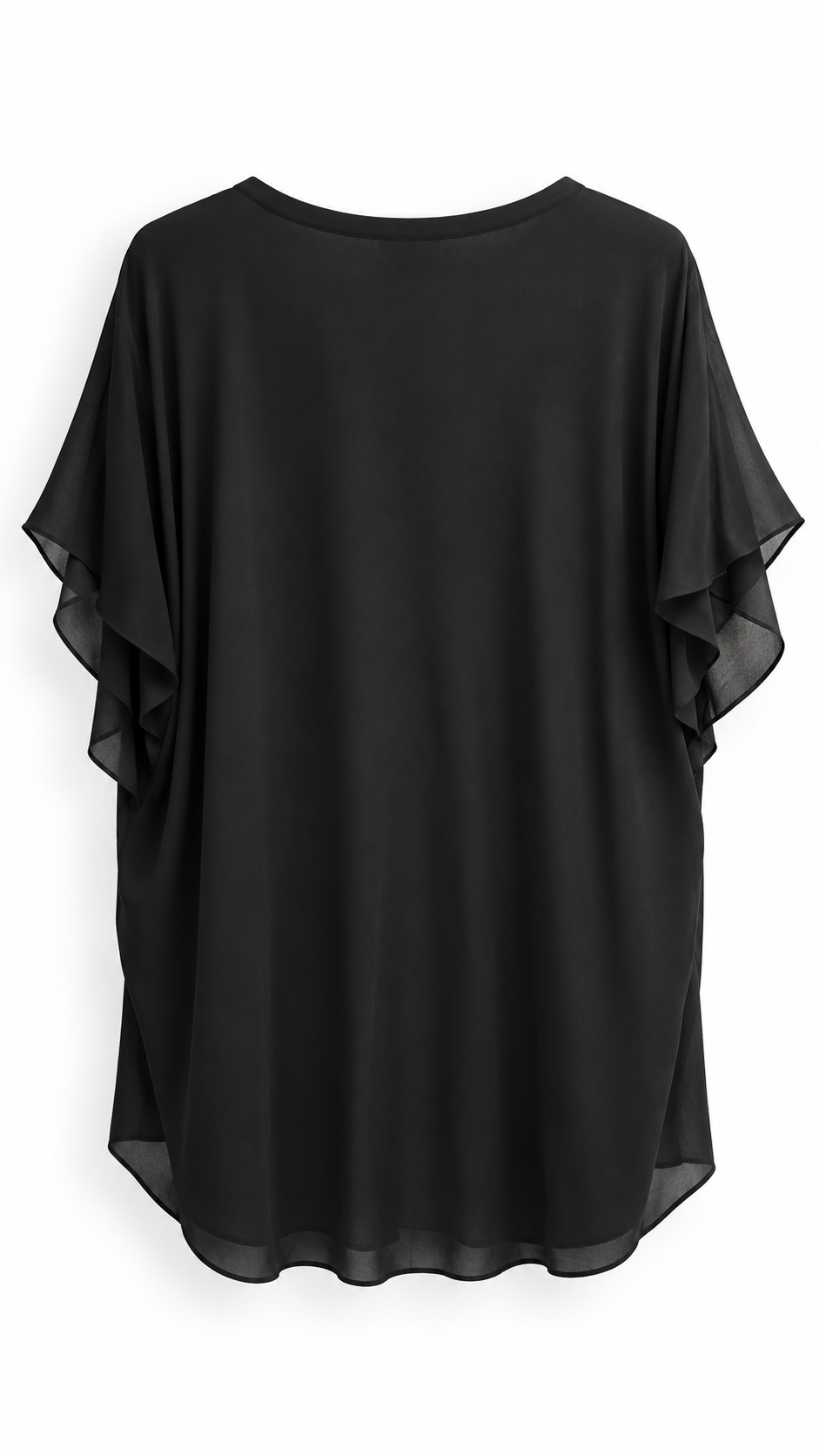 Iren loose pailette top Black-2