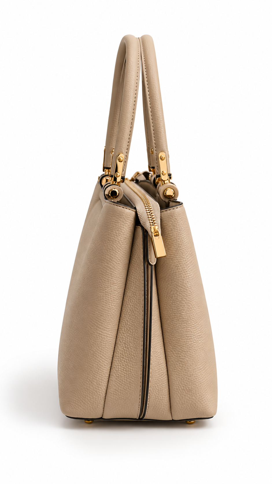 Coccinelle mnimal handbag Light Taupe Beige-2