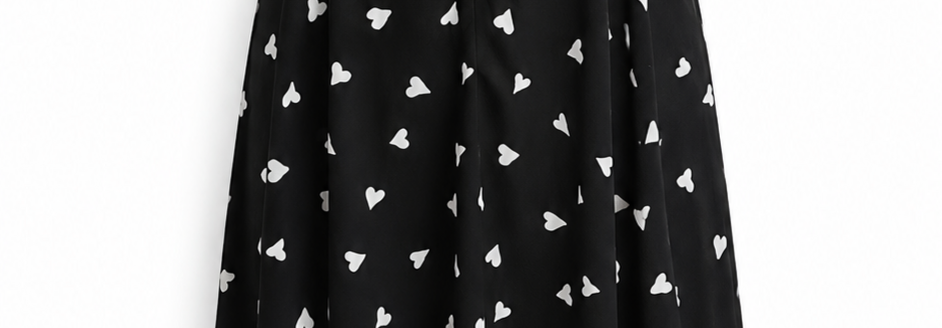 Lovely heart dress Black