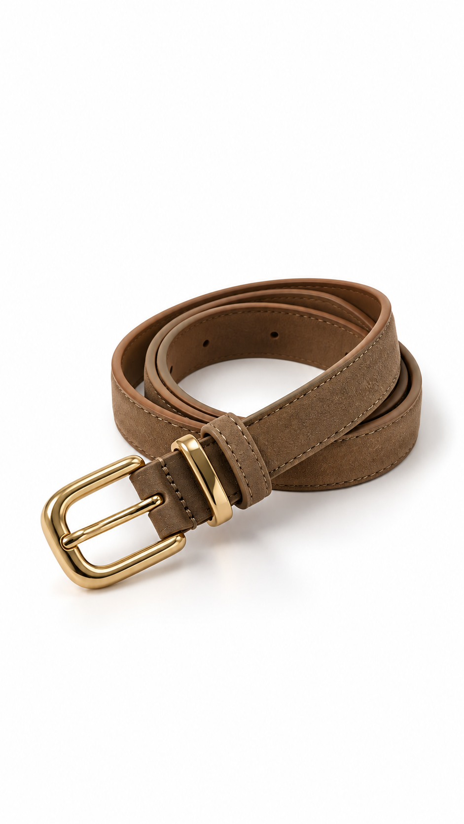 Dao real leather diam Belt Taupe-1