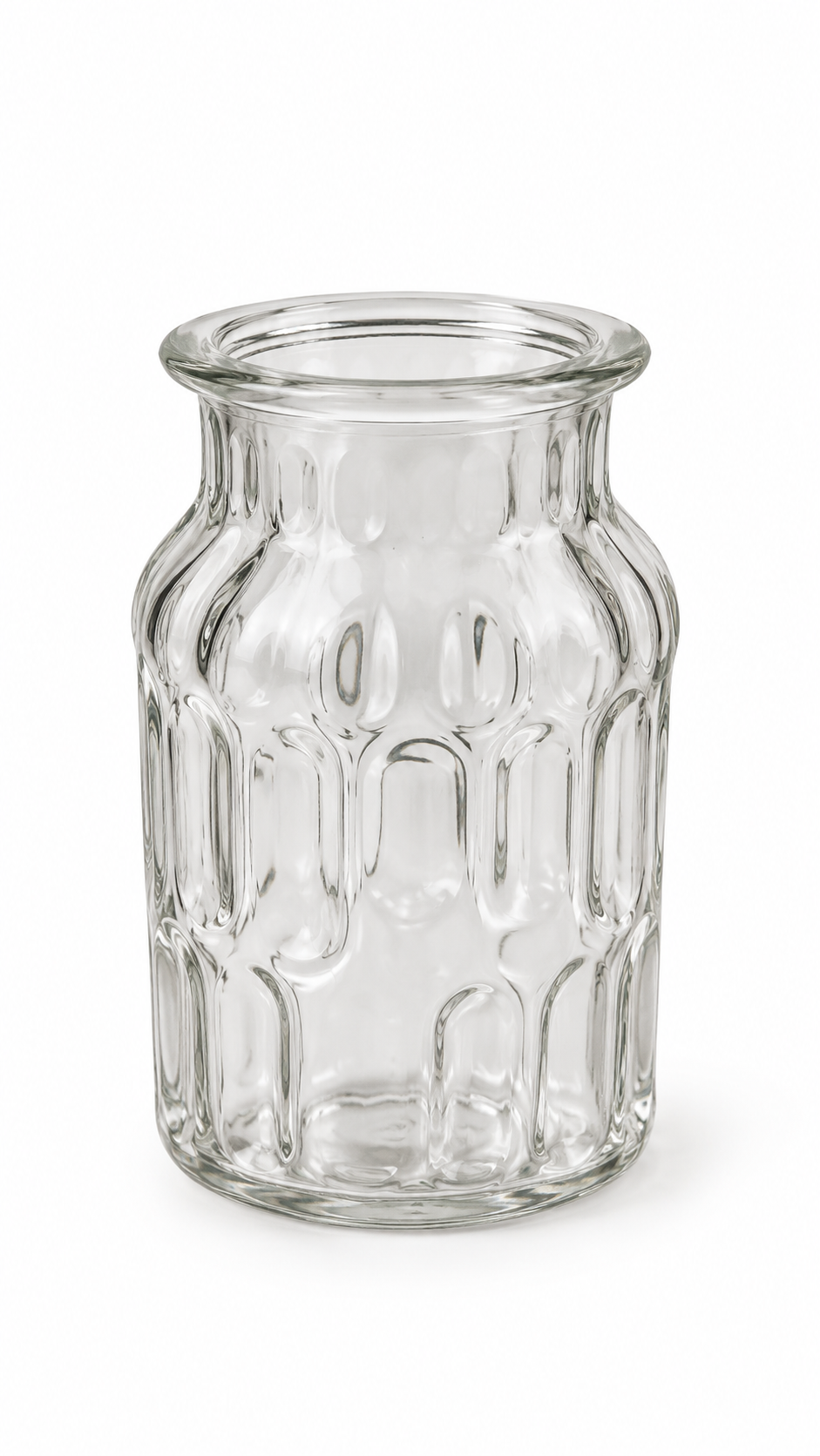 Cliff vase 11.5Dx18.5H Transparant-1