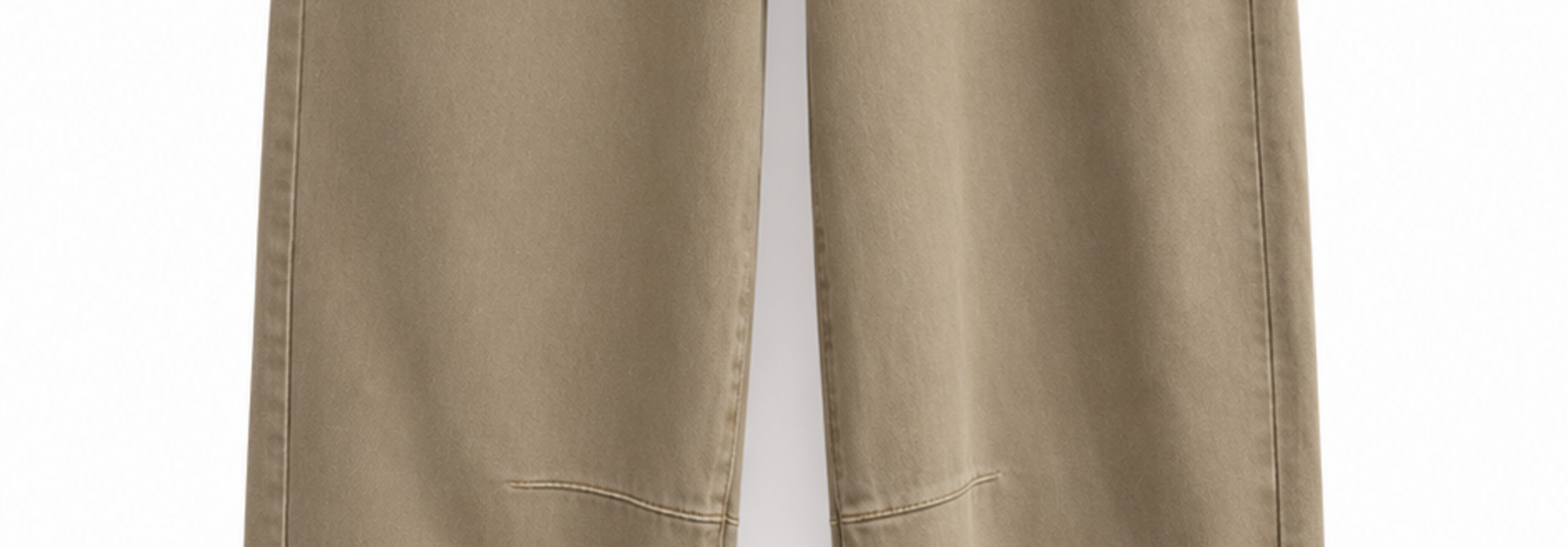 Pedro stretch mom balloon fit denim pant Beige
