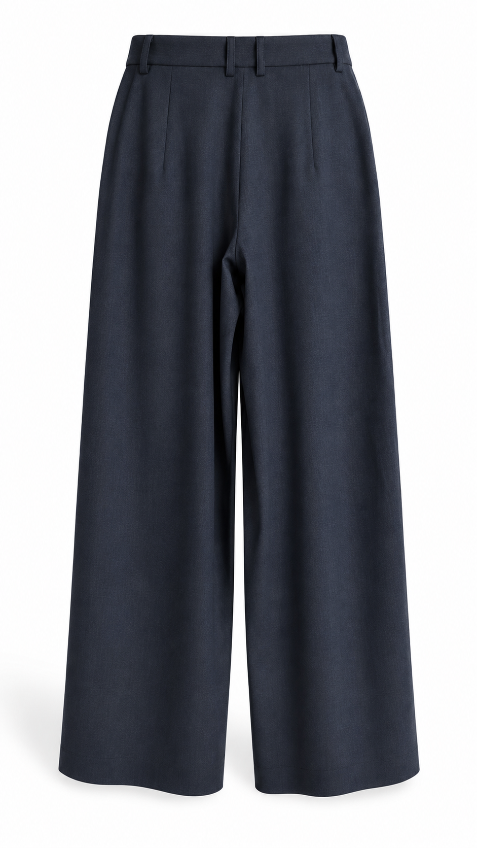 Danira wool tufted balloon trousser Marine Blue-2
