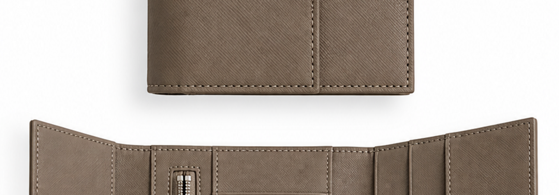 Colora organizer wallet Taupe