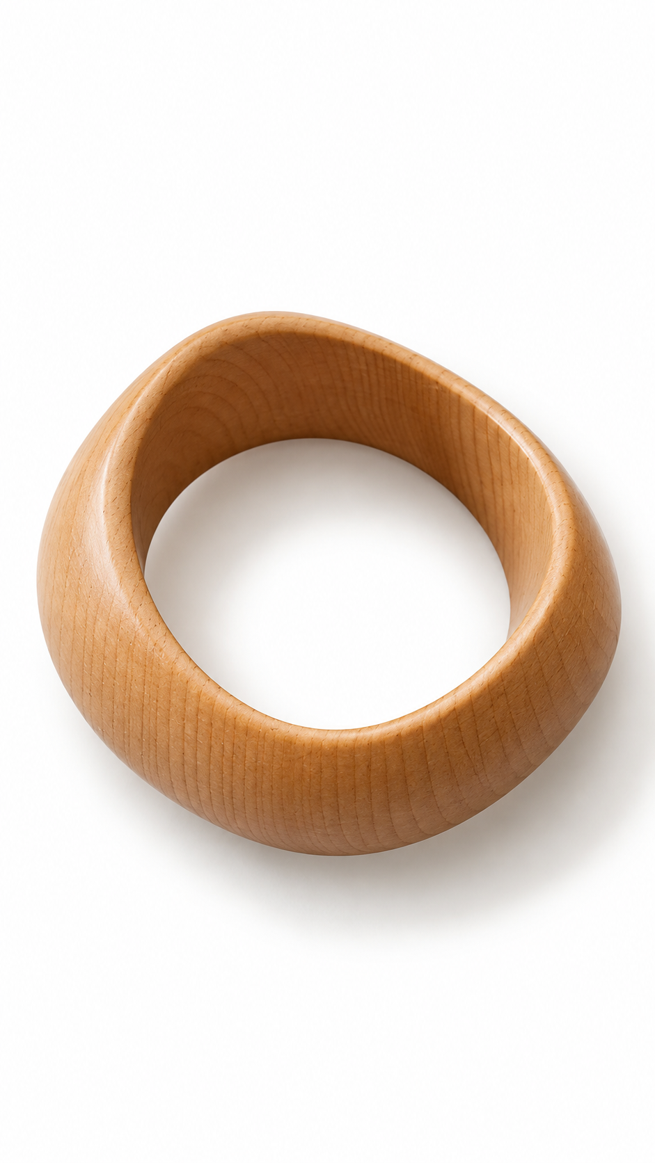 Exxo organic woden statement bracelet Naturelle-1