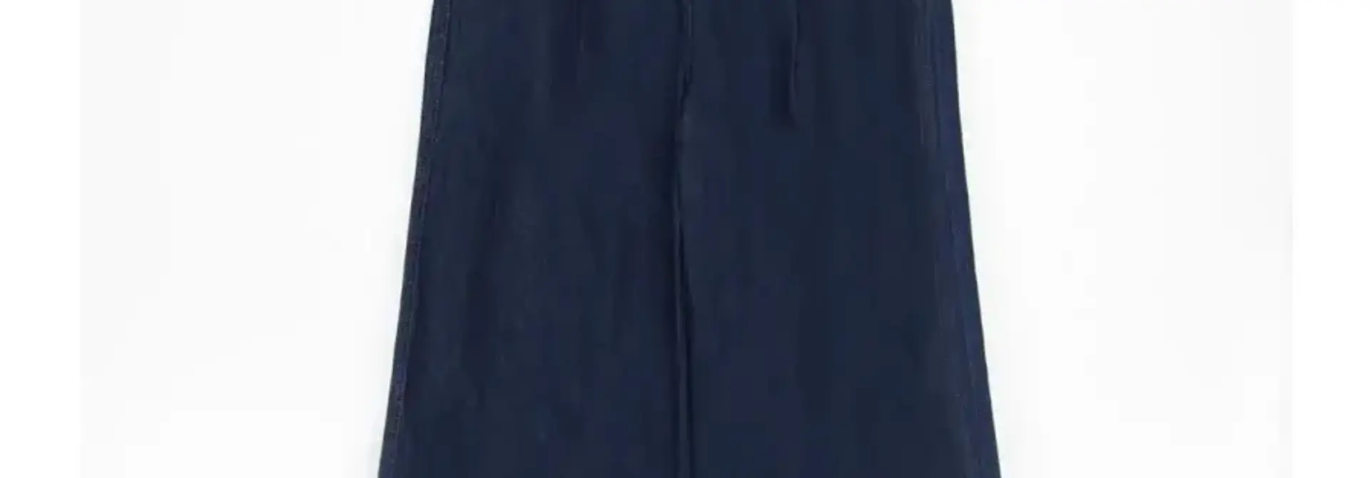 Siebe wide denim Dark Blue