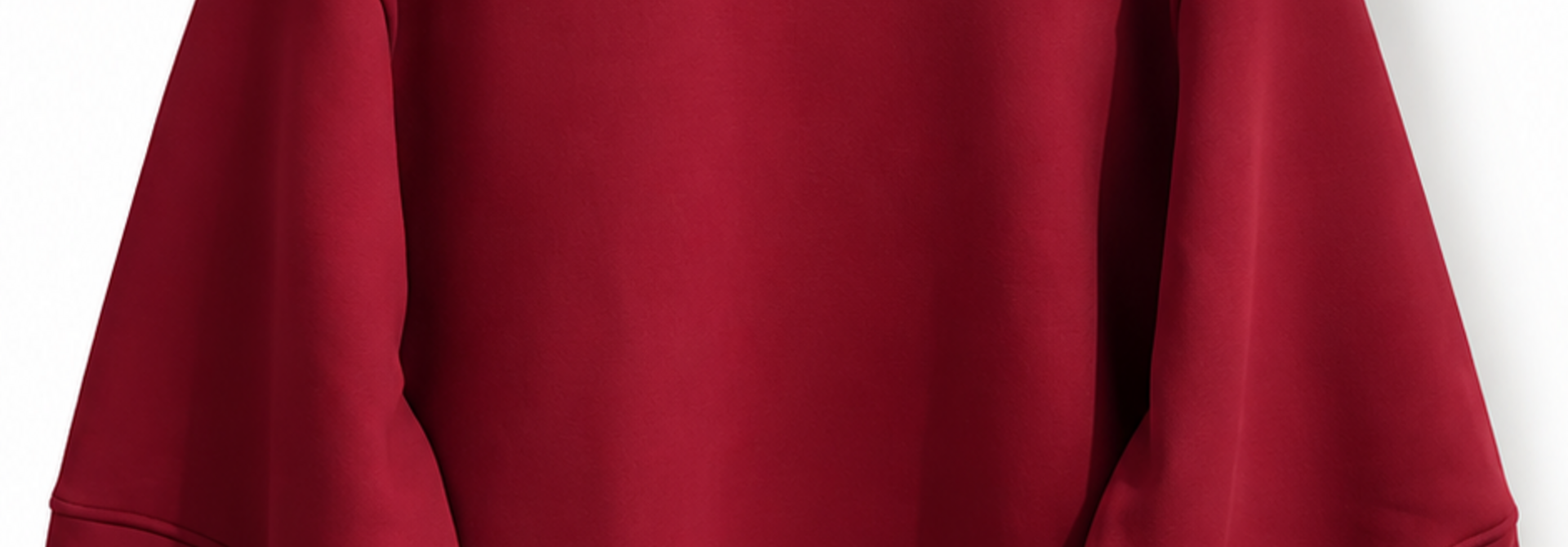 Somira oversized ballonsleeve sweater Bordeaux Red