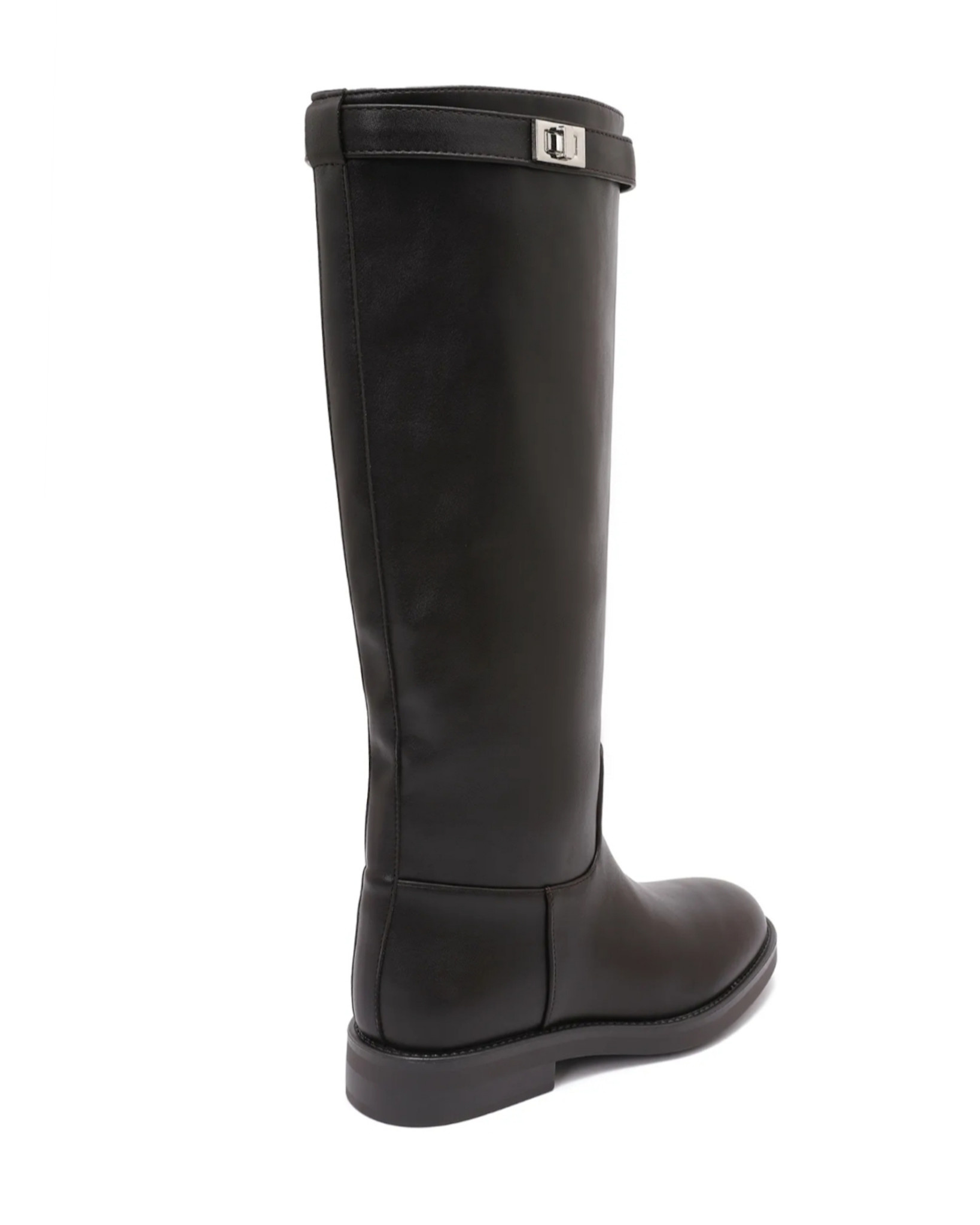 Charlene leather boots Coffee Brown-4